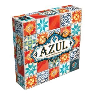 Asmodee Azul Board Game – Award-Winning Tile-Placement Strategy Game, Beautiful Mosaic Art, Family Fun for Kids & Adults, Ages 8+, 2-4 Players, 30-45 Minute Playtime